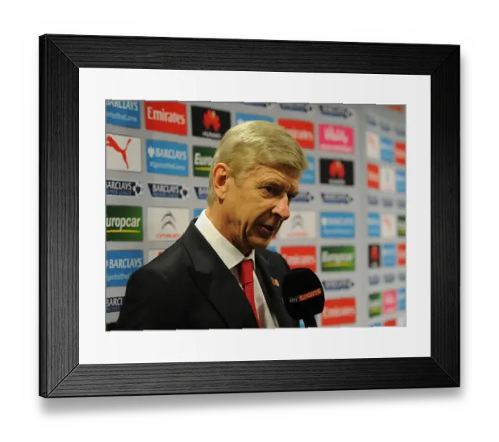 Framed Print : Arsene Wenger: The Battle of North London - Arsenal vs. Tottenham Hotspur (2015-16) Framed Print : Arsene Wenger: The Battle of North London - Arsenal vs. Tottenham Hotspur (2015-16)