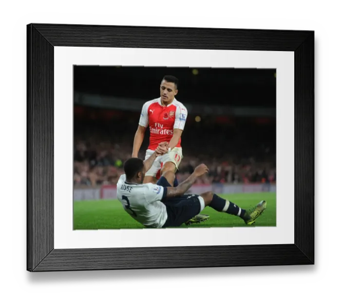 Framed Print : Arsenal vs. Tottenham: A Football Rivalry Reaches its Peak Framed Print : Arsenal vs. Tottenham: A Football Rivalry Reaches its Peak