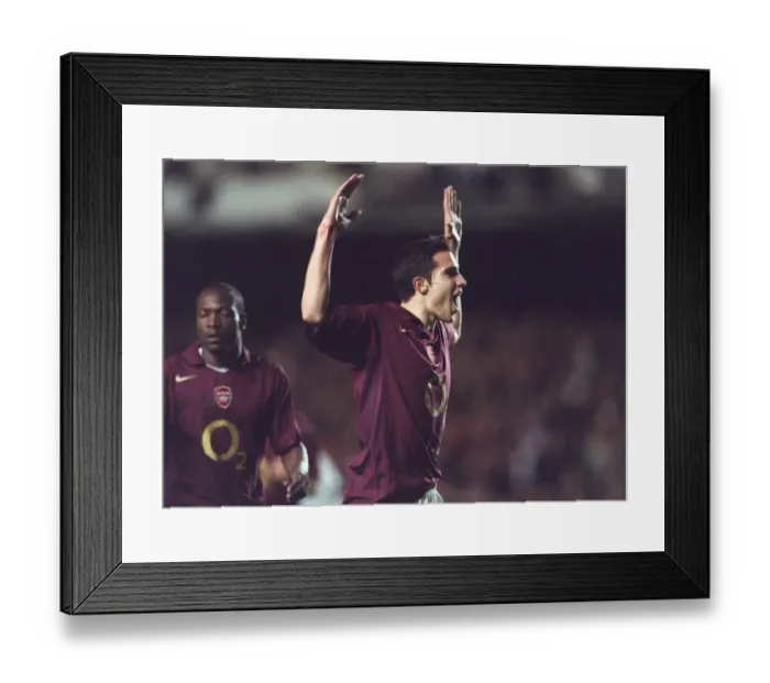 Framed Print : Arsenal's Triumph: Robin van Persie's Brace in Arsenal's 3-0 Victory over Sparta Prague (Champions League Group B, 2005) Framed Print : Arsenal's Triumph: Robin van Persie's Brace in Arsenal's 3-0 Victory over Sparta Prague (Champions League Group B, 2005)