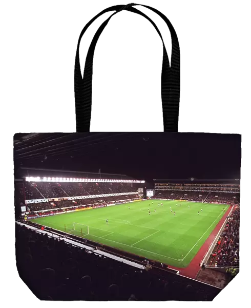 Arsenal Stadium, photographed from the North Bank stand