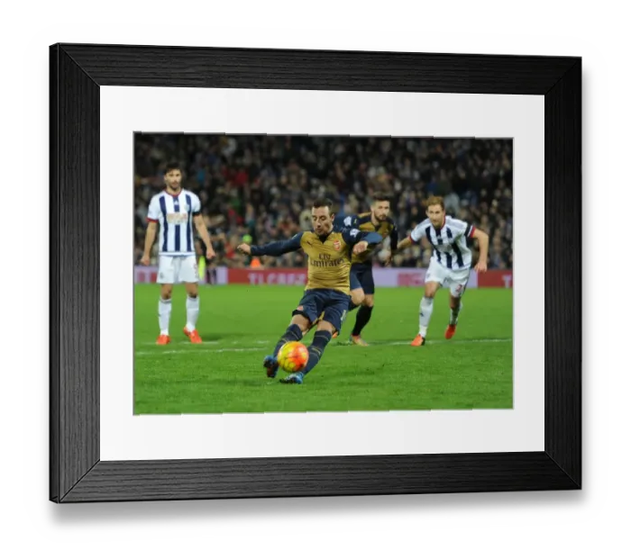 Framed Print : Santi Cazorla's Agonizing Miss: West Bromwich Albion vs. Arsenal, 2015-16 Premier League Framed Print : Santi Cazorla's Agonizing Miss: West Bromwich Albion vs. Arsenal, 2015-16 Premier League