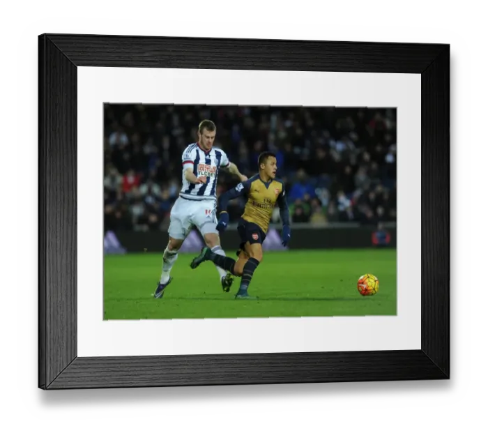 Framed Print : Clash of Stars: Alexis Sanchez vs. Chris Brunt in the Premier League Battle between West Brom and Arsenal (November 2015) Framed Print : Clash of Stars: Alexis Sanchez vs. Chris Brunt in the Premier League Battle between West Brom and Arsenal (November 2015)