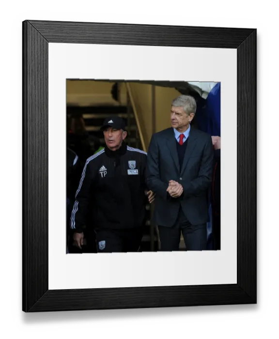 Framed Print : Arsene Wenger vs. Tony Pulis: Pre-Match Face-Off at The Hawthorns (Arsenal vs. West Bromwich Albion, 2015-16) Framed Print : Arsene Wenger vs. Tony Pulis: Pre-Match Face-Off at The Hawthorns (Arsenal vs. West Bromwich Albion, 2015-16)