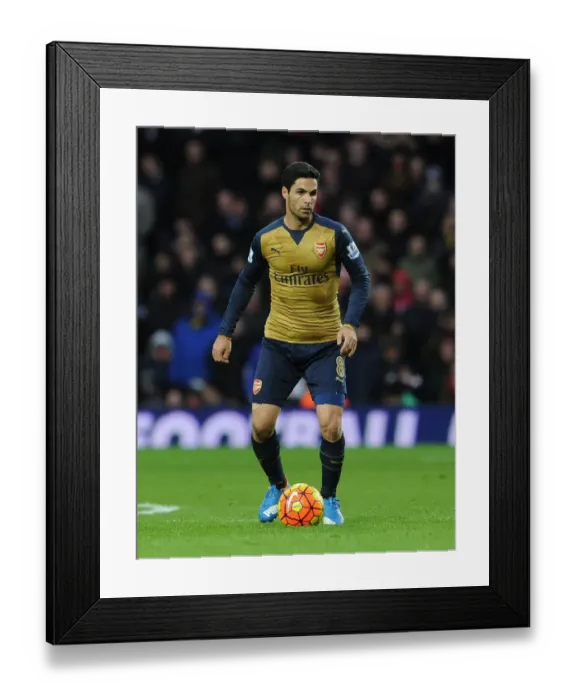 Framed Print : Mikel Arteta in Action: Arsenal vs. West Bromwich Albion (2015-16) Framed Print : Mikel Arteta in Action: Arsenal vs. West Bromwich Albion (2015-16)