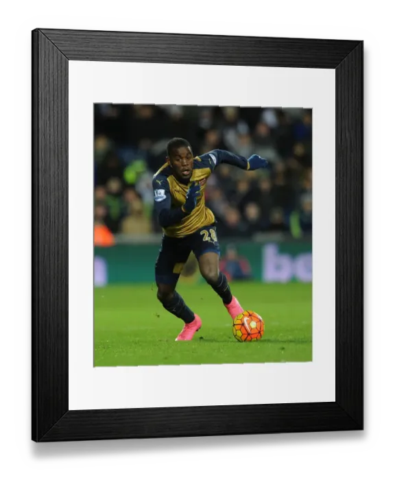 Framed Print : Joel Campbell in Action: Arsenal vs. West Bromwich Albion (2015-16) Framed Print : Joel Campbell in Action: Arsenal vs. West Bromwich Albion (2015-16)