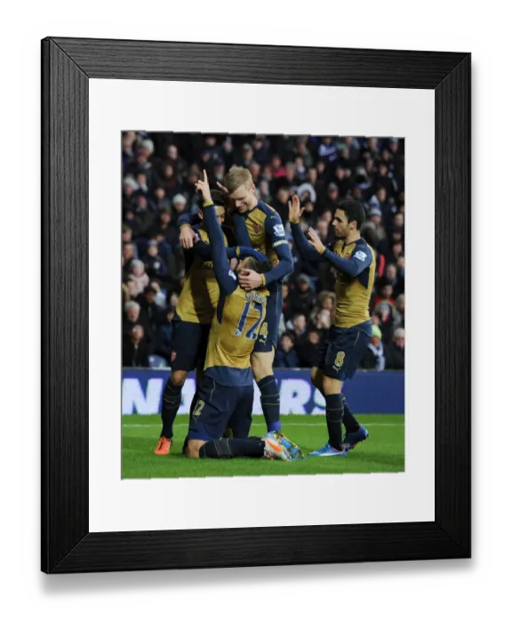 Framed Print : Giroud's Goal: Arsenal's Victory at West Bromwich Albion (2015-16) Framed Print : Giroud's Goal: Arsenal's Victory at West Bromwich Albion (2015-16)