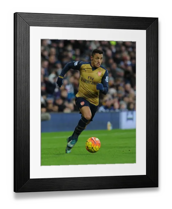 Framed Print : Alexis Sanchez: In Action for Arsenal Against West Bromwich Albion, Premier League 2015-16 Framed Print : Alexis Sanchez: In Action for Arsenal Against West Bromwich Albion, Premier League 2015-16