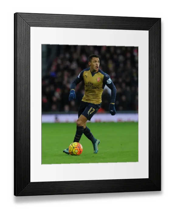 Framed Print : Alexis Sanchez in Action: Arsenal vs. West Bromwich Albion, Premier League 2015-16 Framed Print : Alexis Sanchez in Action: Arsenal vs. West Bromwich Albion, Premier League 2015-16