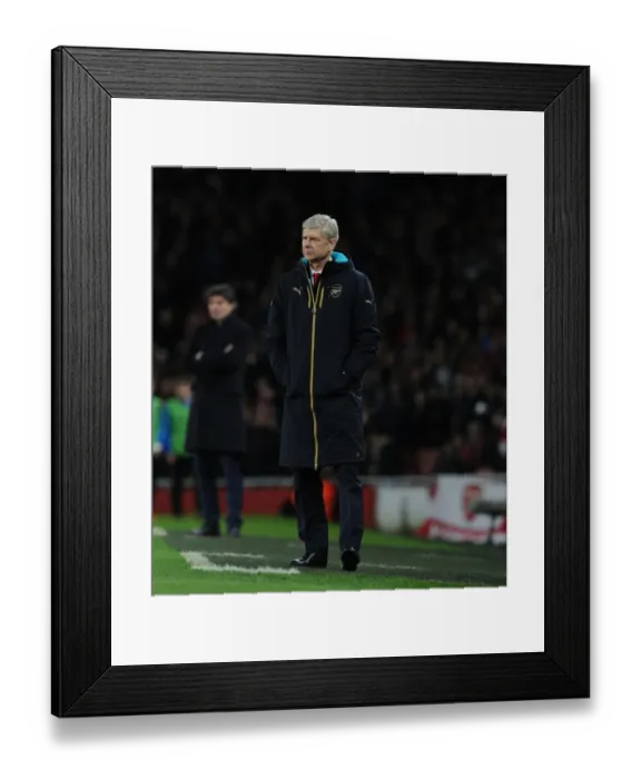 Framed Print : Arsene Wenger and Arsenal Face Dinamo Zagreb in Champions League Showdown
