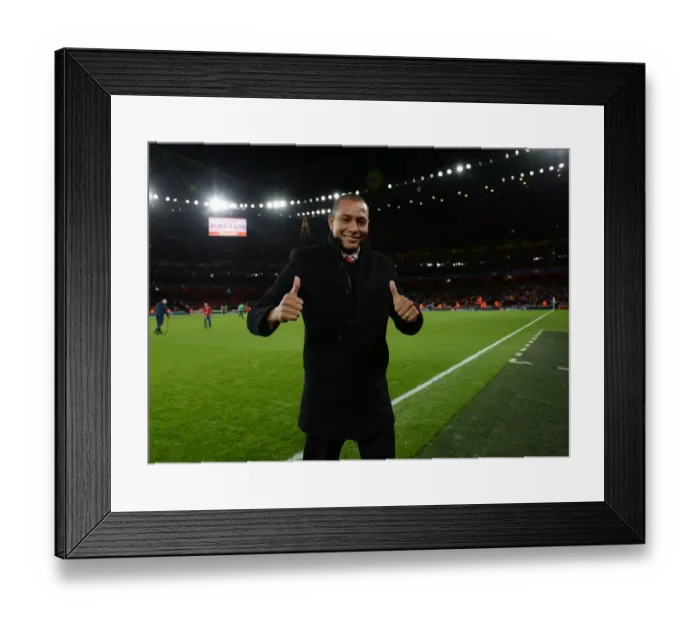 Framed Print : Gilberto's Emotional Return: Arsenal FC vs. GNK Dinamo Zagreb, UEFA Champions League, 2015 Framed Print : Gilberto's Emotional Return: Arsenal FC vs. GNK Dinamo Zagreb, UEFA Champions League, 2015