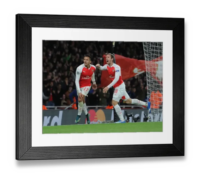 Framed Print : Arsenal's Alexis Sanchez Scores Brace: Arsenal FC Wins against Dinamo Zagreb in UEFA Champions League Framed Print : Arsenal's Alexis Sanchez Scores Brace: Arsenal FC Wins against Dinamo Zagreb in UEFA Champions League