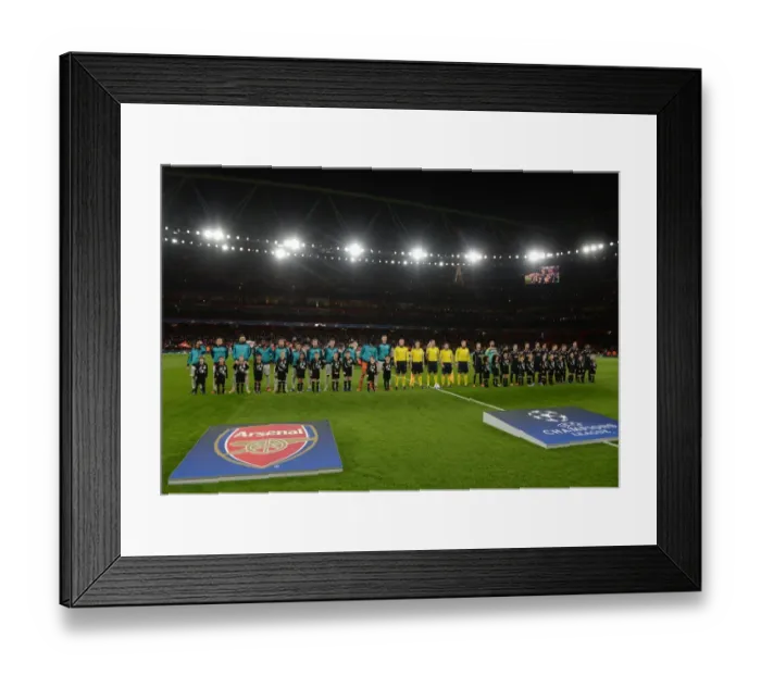 Framed Print : Arsenal FC vs. GNK Dinamo Zagreb: UEFA Champions League Showdown in London, 2015 Framed Print : Arsenal FC vs. GNK Dinamo Zagreb: UEFA Champions League Showdown in London, 2015