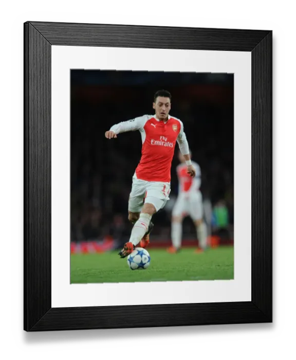 Framed Print : Mesut Ozil's Brilliant Performance: Arsenal Dominates Dinamo Zagreb in Champions League Framed Print : Mesut Ozil's Brilliant Performance: Arsenal Dominates Dinamo Zagreb in Champions League