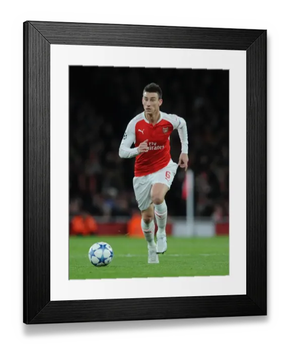 Framed Print : Arsenal's Koscielny in Action: Arsenal vs Dinamo Zagreb, 2015 Champions League Framed Print : Arsenal's Koscielny in Action: Arsenal vs Dinamo Zagreb, 2015 Champions League