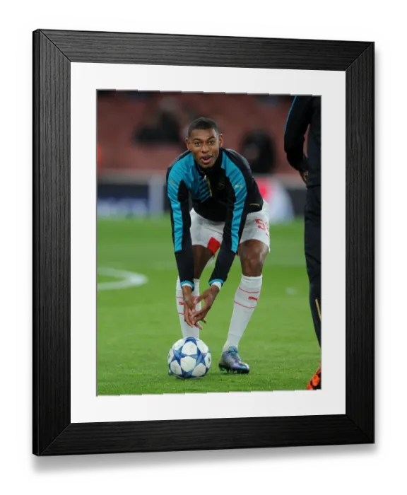Framed Print : Arsenal's Jeff Reine-Adelaide Gears Up for Champions League Clash Against Dinamo Zagreb Framed Print : Arsenal's Jeff Reine-Adelaide Gears Up for Champions League Clash Against Dinamo Zagreb