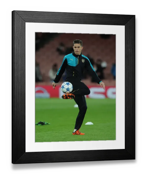 Framed Print : Gabriel of Arsenal Prepares for Arsenal FC vs. GNK Dinamo Zagreb (2015-16 UEFA Champions League) Framed Print : Gabriel of Arsenal Prepares for Arsenal FC vs. GNK Dinamo Zagreb (2015-16 UEFA Champions League)