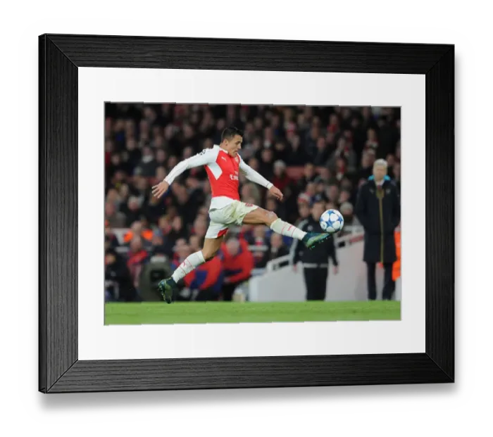 Framed Print : Alexis Sanchez in Action: Arsenal vs Dinamo Zagreb, UEFA Champions League 2015-16 Framed Print : Alexis Sanchez in Action: Arsenal vs Dinamo Zagreb, UEFA Champions League 2015-16