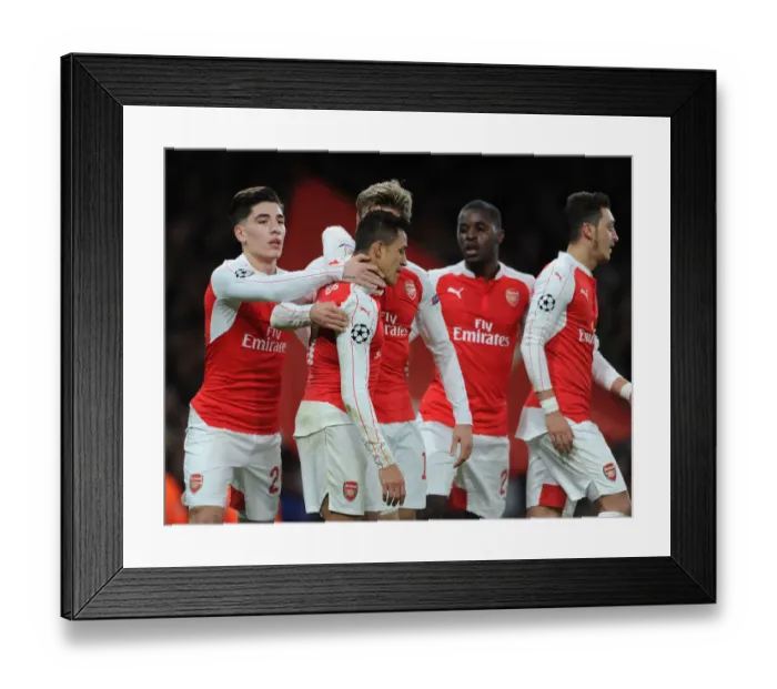 Framed Print : Alexis Sanchez Scores: Arsenal's Winning Goal vs. Dinamo Zagreb in the 2015 UEFA Champions League Framed Print : Alexis Sanchez Scores: Arsenal's Winning Goal vs. Dinamo Zagreb in the 2015 UEFA Champions League