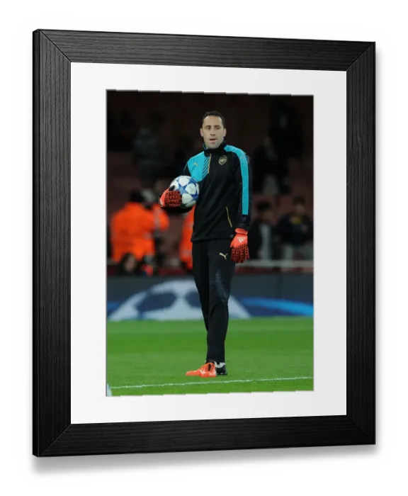 Framed Print : Arsenal FC vs. GNK Dinamo Zagreb: David Ospina's Intense Pre-Match Focus (UEFA Champions League, 2015) Framed Print : Arsenal FC vs. GNK Dinamo Zagreb: David Ospina's Intense Pre-Match Focus (UEFA Champions League, 2015)