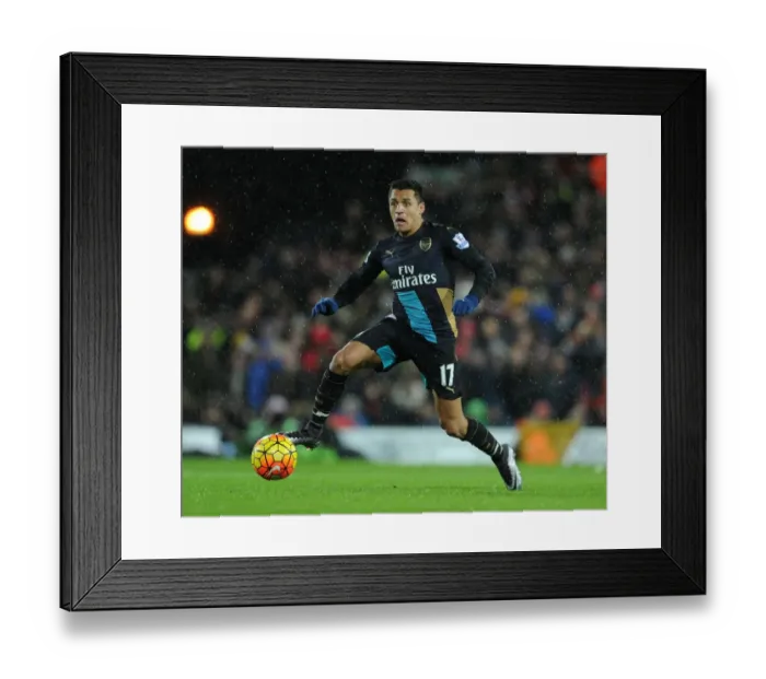 Framed Print : Alexis Sanchez: Star Performance Against Norwich City, Premier League 2015-16 Framed Print : Alexis Sanchez: Star Performance Against Norwich City, Premier League 2015-16