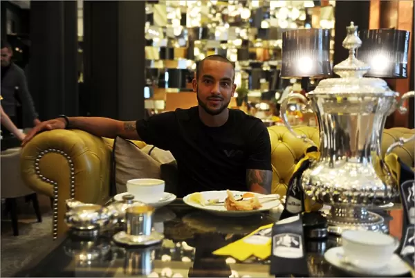 Arsenal FC: Theo Walcott Leads the FA Cup Victory Parade, London 2015