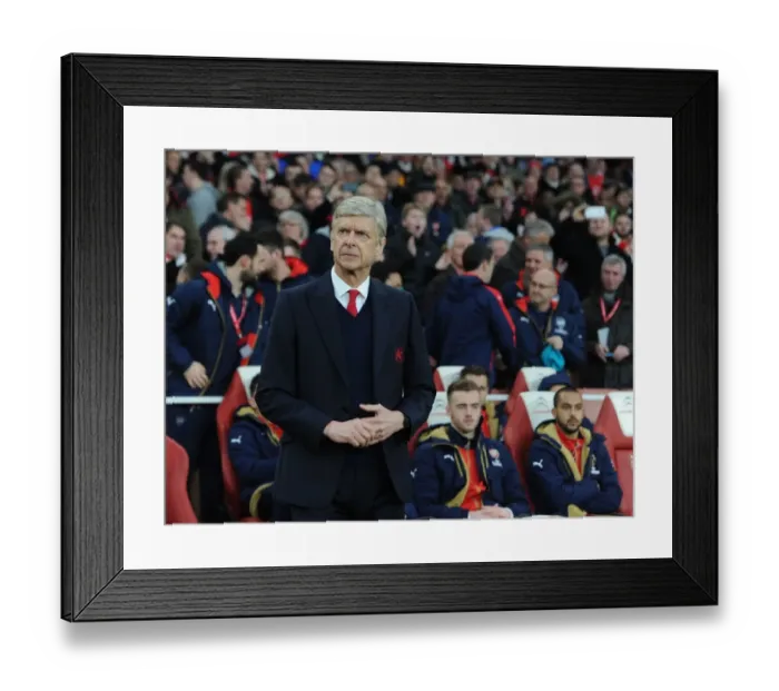 Framed Print : Arsene Wenger: Arsenal Manager Before Arsenal vs Sunderland, Premier League 2015-16 Framed Print : Arsene Wenger: Arsenal Manager Before Arsenal vs Sunderland, Premier League 2015-16