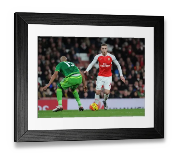 Framed Print : Arsenal vs Sunderland Clash: Premier League Battle at Emirates Stadium, December 2015