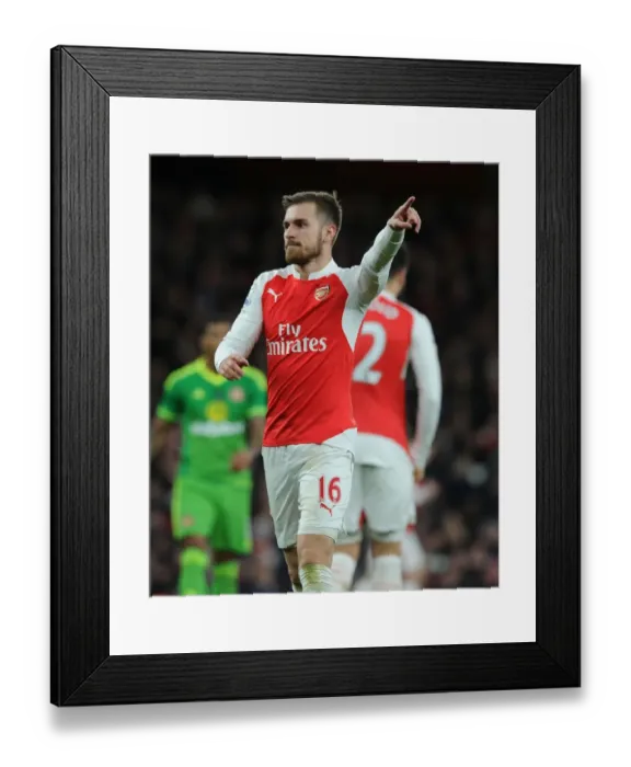 Framed Print : Arsenal's Ramsey in Action: Arsenal vs. Sunderland (2015-16 Premier League) Framed Print : Arsenal's Ramsey in Action: Arsenal vs. Sunderland (2015-16 Premier League)
