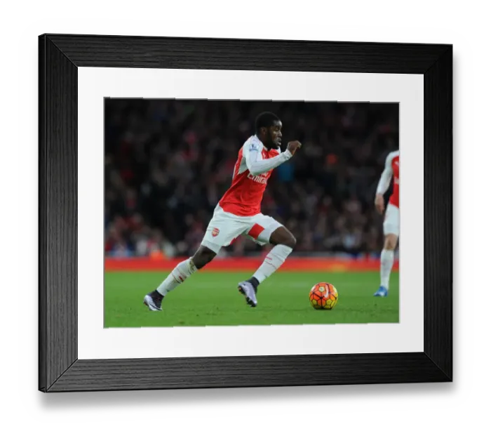 Framed Print : Joel Campbell in Action: Arsenal vs Sunderland, Premier League 2015-16