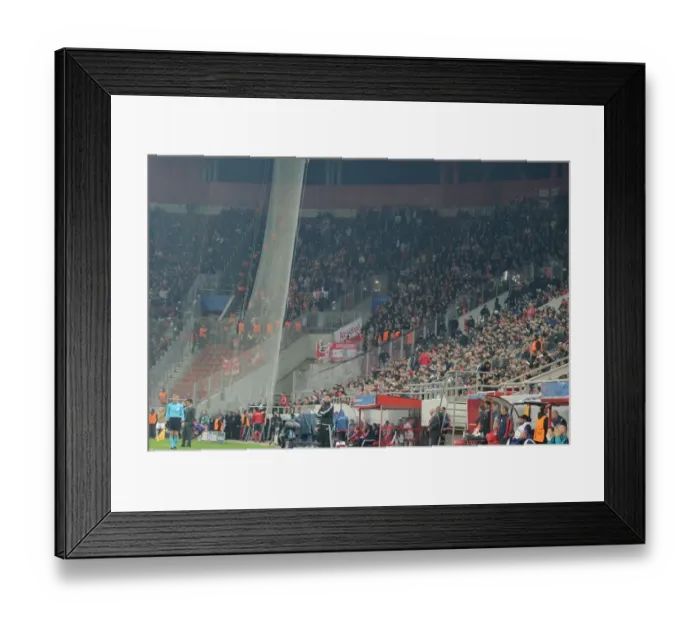 Framed Print : Arsenal Fans in Athens: United in Support at Olympiacos vs. Arsenal (UEFA Champions League 2015-16) Framed Print : Arsenal Fans in Athens: United in Support at Olympiacos vs. Arsenal (UEFA Champions League 2015-16)