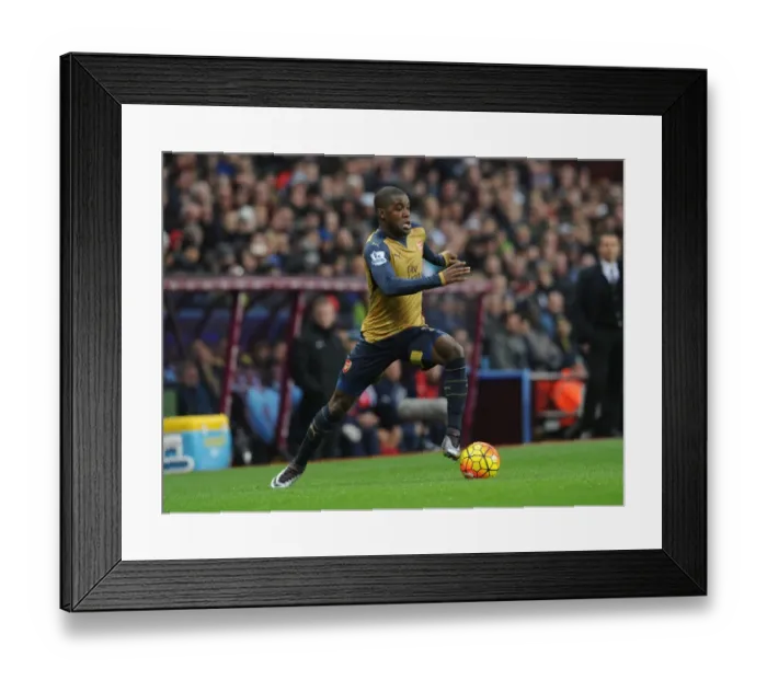 Framed Print : Joel Campbell in Action: Arsenal vs. Aston Villa, Premier League 2015-16 Framed Print : Joel Campbell in Action: Arsenal vs. Aston Villa, Premier League 2015-16
