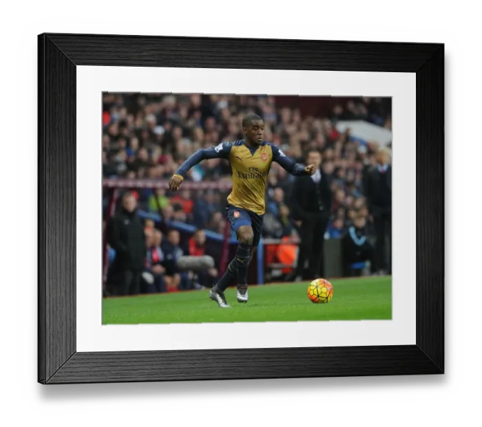 Framed Print : Joel Campbell in Action: Arsenal vs. Aston Villa, Premier League 2015-16 Framed Print : Joel Campbell in Action: Arsenal vs. Aston Villa, Premier League 2015-16
