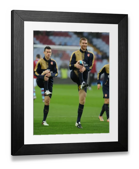 Framed Print : Per Mertesacker Prepares: Aston Villa vs. Arsenal, Premier League 2015-16 Framed Print : Per Mertesacker Prepares: Aston Villa vs. Arsenal, Premier League 2015-16