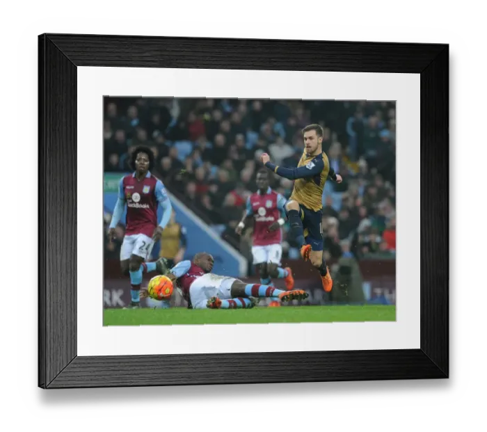 Framed Print : Ramsey vs. Okore: A Football Battle at its Intense Best - Aston Villa vs. Arsenal (December 2015) Framed Print : Ramsey vs. Okore: A Football Battle at its Intense Best - Aston Villa vs. Arsenal (December 2015)