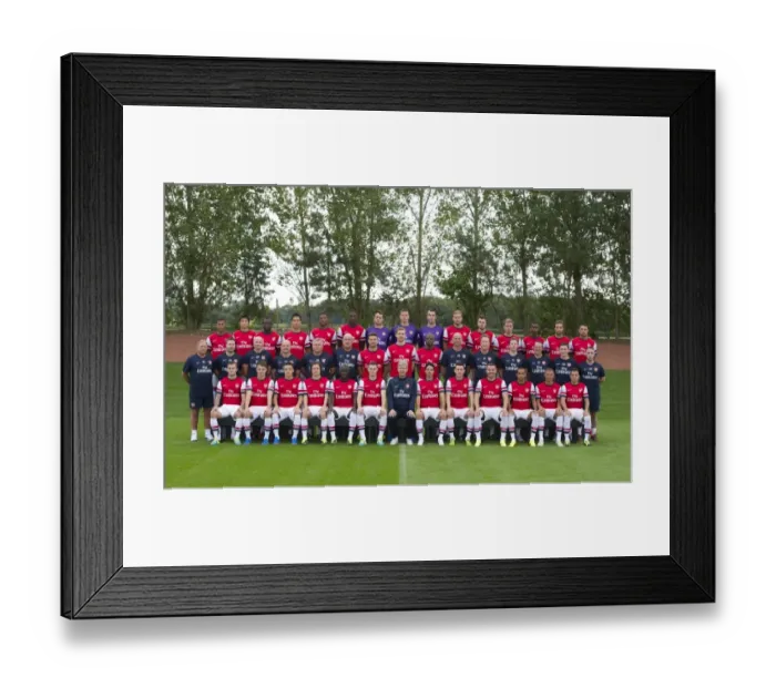 Framed Print : Arsenal First Team Squad 2013-14: The Complete Line-Up