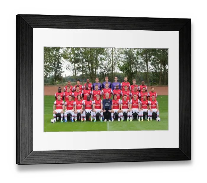 Framed Print : Arsenal 2013-14 First Team Squad Photo Framed Print : Arsenal 2013-14 First Team Squad Photo