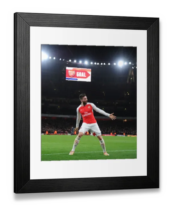 Framed Print : Giroud's Brace: Arsenal's Victory Over Manchester City (2015-16) Framed Print : Giroud's Brace: Arsenal's Victory Over Manchester City (2015-16)