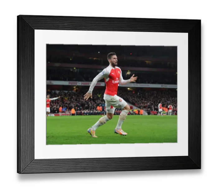 Framed Print : Giroud's Brace: Arsenal's Victory Over Manchester City (2015-16) Framed Print : Giroud's Brace: Arsenal's Victory Over Manchester City (2015-16)