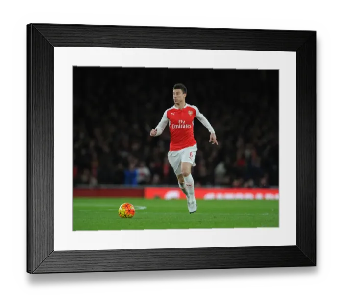 Framed Print : Arsenal vs Manchester City: Koscielny in Action at the Emirates Stadium (2015-16) Framed Print : Arsenal vs Manchester City: Koscielny in Action at the Emirates Stadium (2015-16)