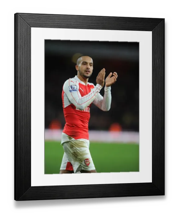 Framed Print : Theo Walcott's Euphoric Moment with Arsenal Fans: Arsenal vs Manchester City (2015-16) Framed Print : Theo Walcott's Euphoric Moment with Arsenal Fans: Arsenal vs Manchester City (2015-16)