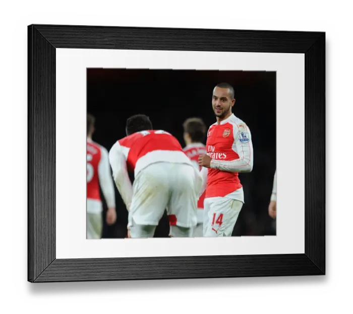 Framed Print : A Moment of Unity: Walcott and Giroud's Chat Amidst Arsenal vs Manchester City Rivalry (2015-16) Framed Print : A Moment of Unity: Walcott and Giroud's Chat Amidst Arsenal vs Manchester City Rivalry (2015-16)