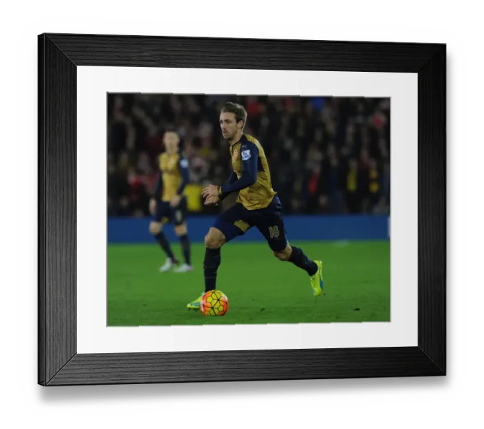 Framed Print : Arsenal's Aaron Ramsey in Action: Southampton vs Arsenal (Premier League 2015-16) Framed Print : Arsenal's Aaron Ramsey in Action: Southampton vs Arsenal (Premier League 2015-16)