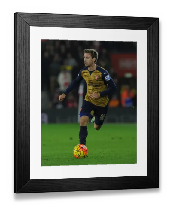 Framed Print : Arsenal's Aaron Ramsey in Action: Southampton vs Arsenal (Premier League 2015-16) Framed Print : Arsenal's Aaron Ramsey in Action: Southampton vs Arsenal (Premier League 2015-16)