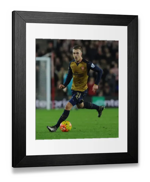 Framed Print : Calum Chambers in Action: Arsenal vs. Southampton (Premier League 2015-16) Framed Print : Calum Chambers in Action: Arsenal vs. Southampton (Premier League 2015-16)