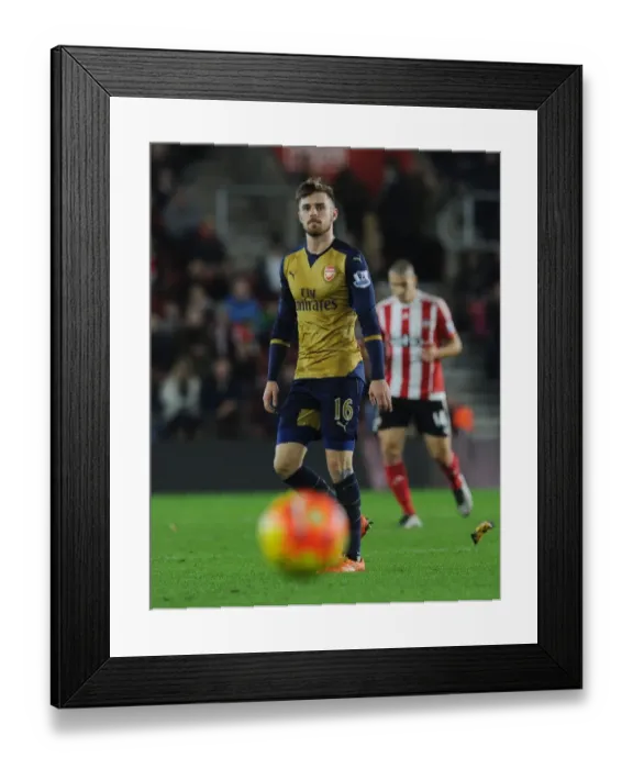 Framed Print : Arsenal's Aaron Ramsey in Action: Southampton vs Arsenal (Premier League 2015-16) Framed Print : Arsenal's Aaron Ramsey in Action: Southampton vs Arsenal (Premier League 2015-16)