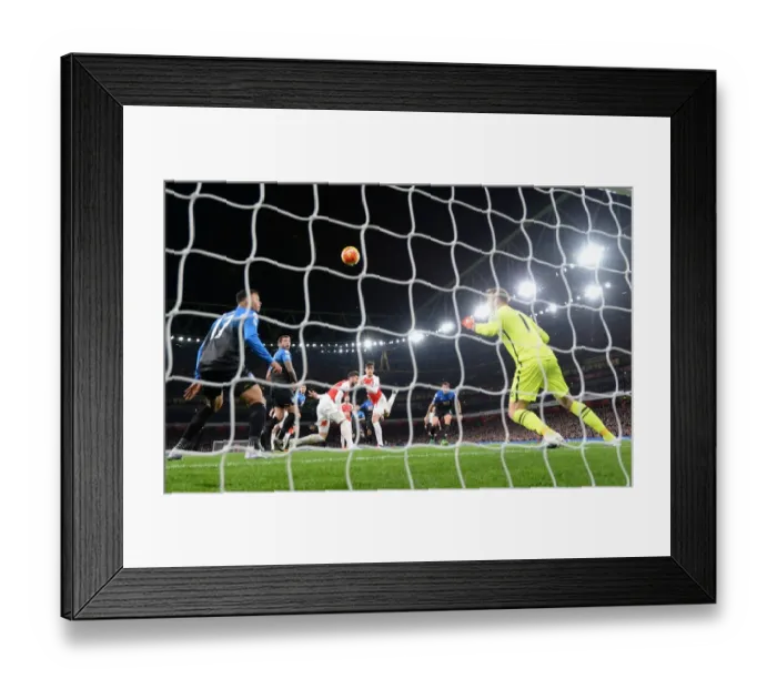 Framed Print : Gabriel Scores the Winning Goal: Arsenal Triumphs Over Bournemouth in Premier League 2015-16 Framed Print : Gabriel Scores the Winning Goal: Arsenal Triumphs Over Bournemouth in Premier League 2015-16