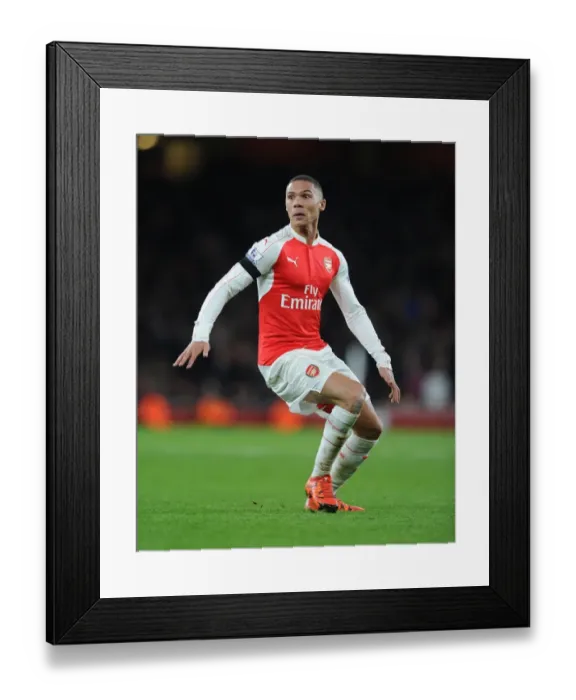 Framed Print : Arsenal's Kieran Gibbs in Action Against Bournemouth (Premier League 2015-16) Framed Print : Arsenal's Kieran Gibbs in Action Against Bournemouth (Premier League 2015-16)