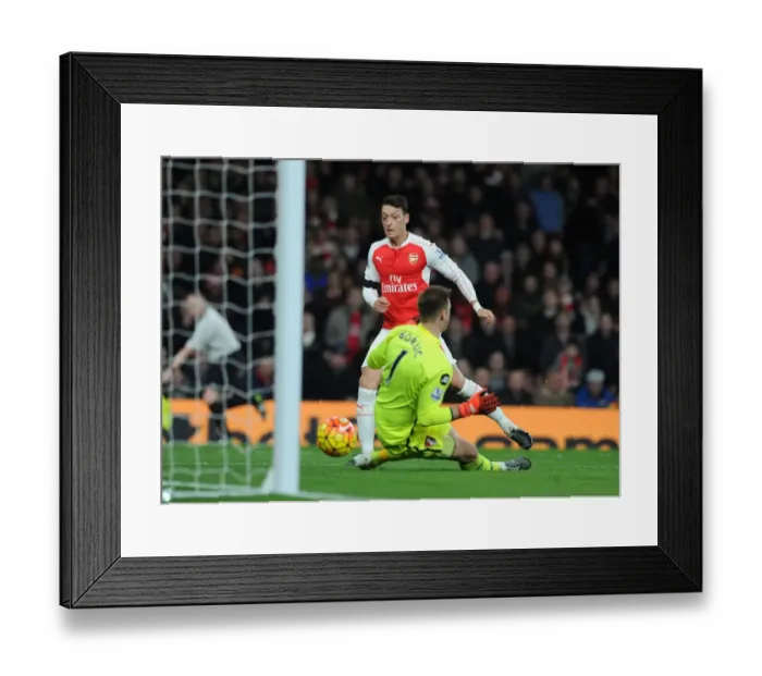 Framed Print : Ozil Scores His Second: Arsenal's Victory Against Bournemouth in the 2015-16 Premier League Framed Print : Ozil Scores His Second: Arsenal's Victory Against Bournemouth in the 2015-16 Premier League