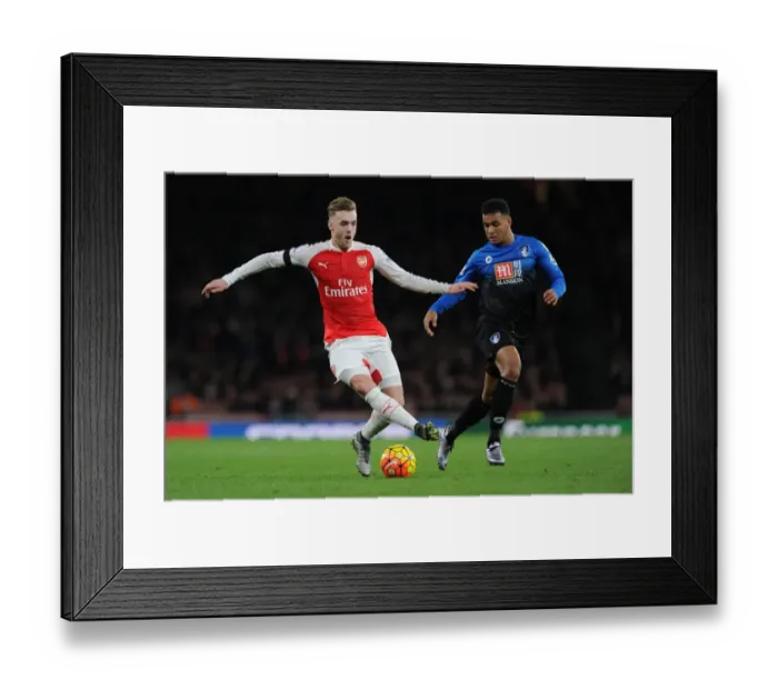Framed Print : Arsenal vs Bournemouth: Calum Chambers vs Joshua King - Premier League Clash (December 2015) Framed Print : Arsenal vs Bournemouth: Calum Chambers vs Joshua King - Premier League Clash (December 2015)