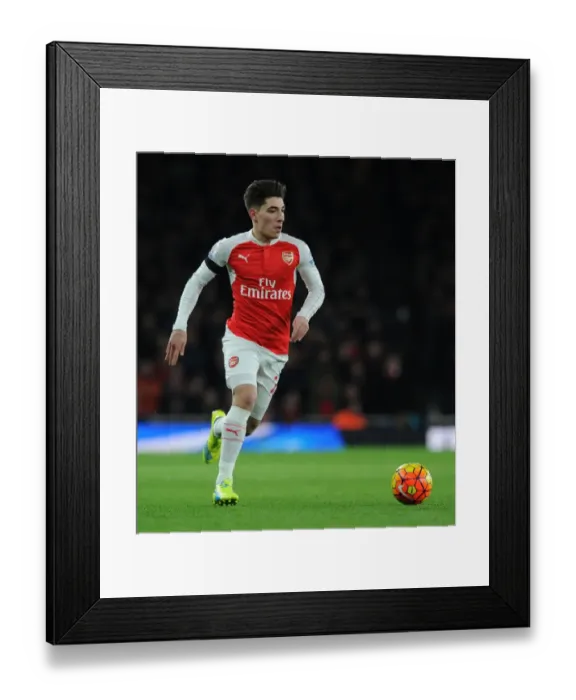 Framed Print : Arsenal's Bellerin Faces Bournemouth in Premier League Showdown (December 2015) Framed Print : Arsenal's Bellerin Faces Bournemouth in Premier League Showdown (December 2015)